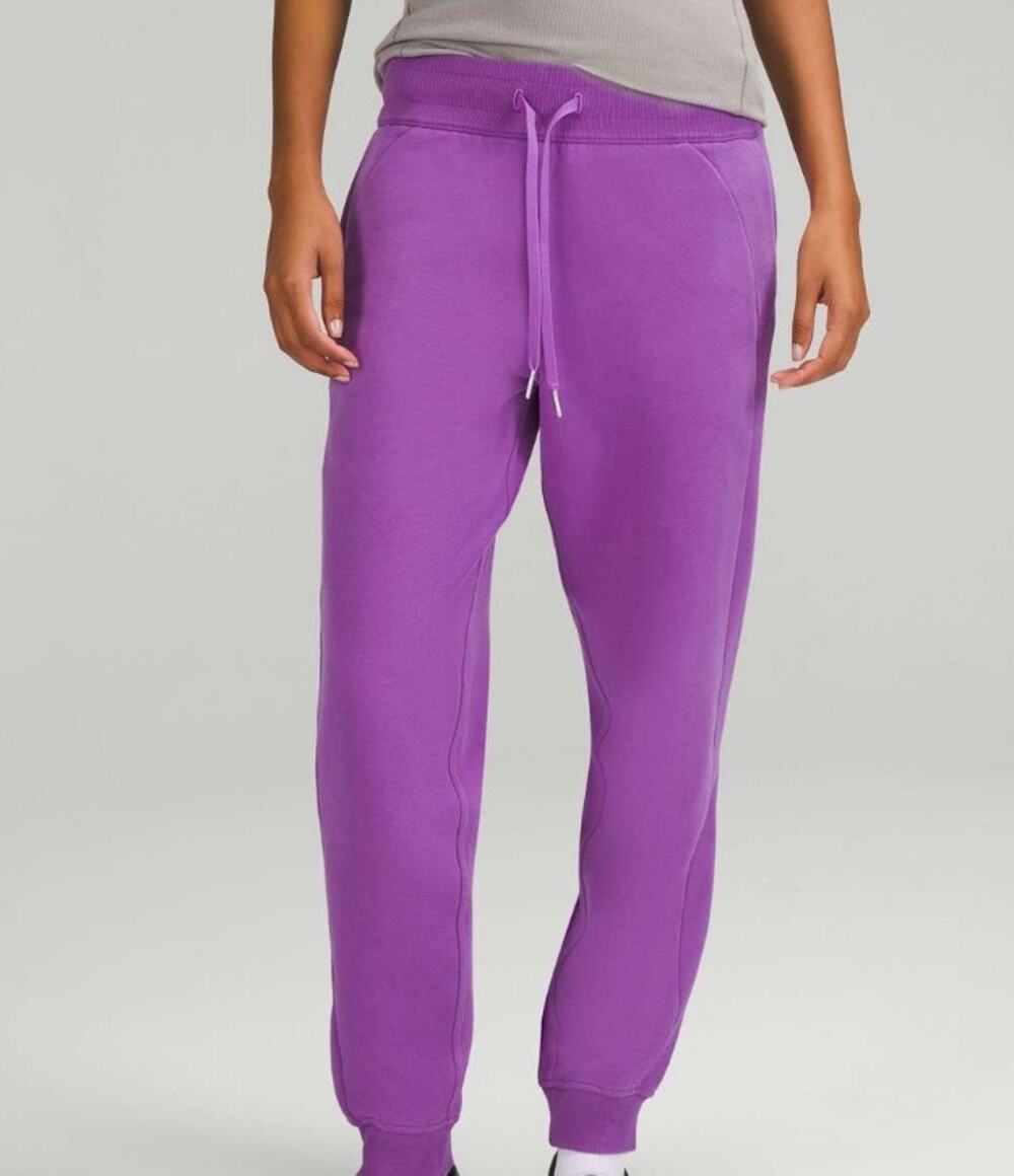 Lululemon Scuba High-Rise Jogger sweatpants Purple Size 6
